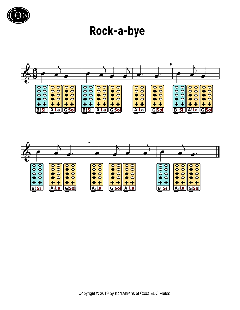 Self-Learning Music Curriculum Song - Rock a bye